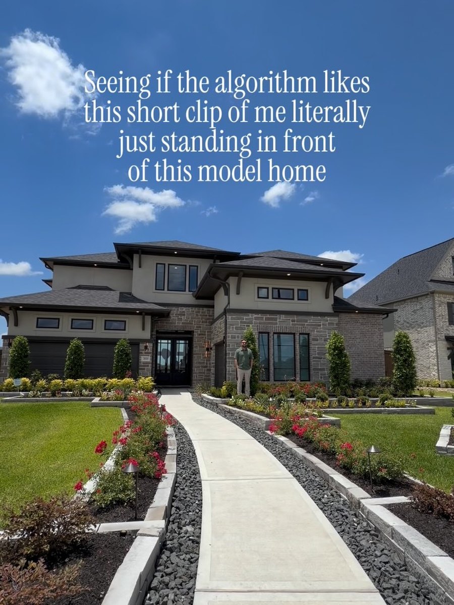 Francisco at a Houston model home